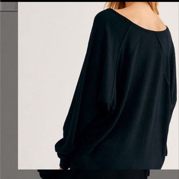 Free People Santa Clara Thermal Pullover - Picture 4 of 6